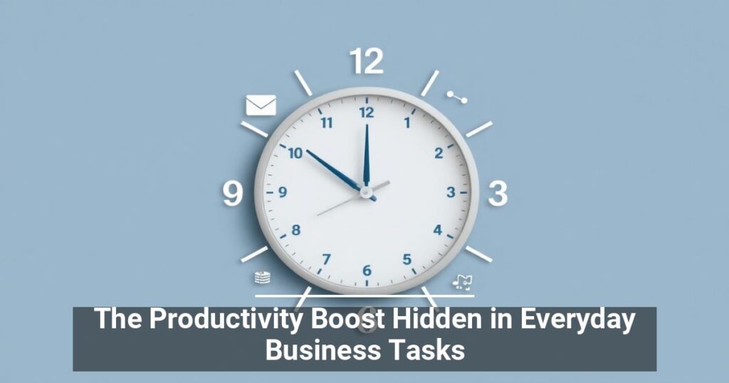 The Productivity Boost Hidden in Everyday Business Tasks