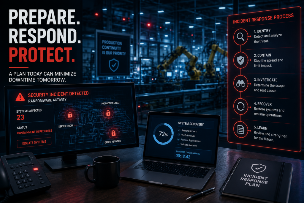 Why Every Manufacturer Needs a Cybersecurity Incident Response Plan