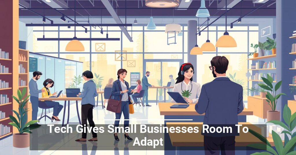 Tech Gives Small Businesses Room To Adapt